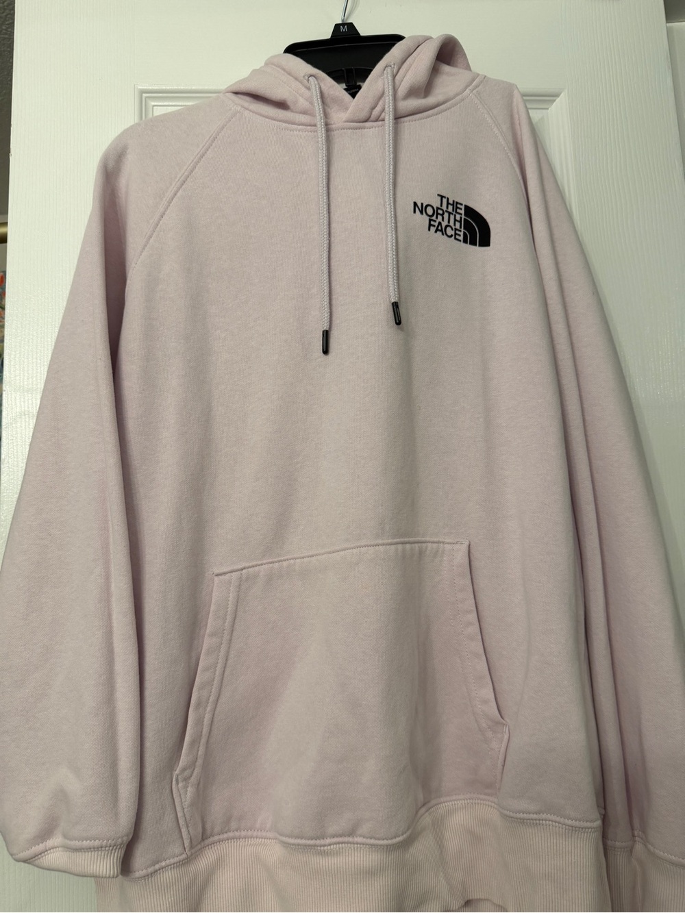 The North Face Men's Light Pink Crewneck Hoodie